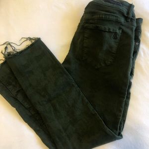 Articles of society camo jeans